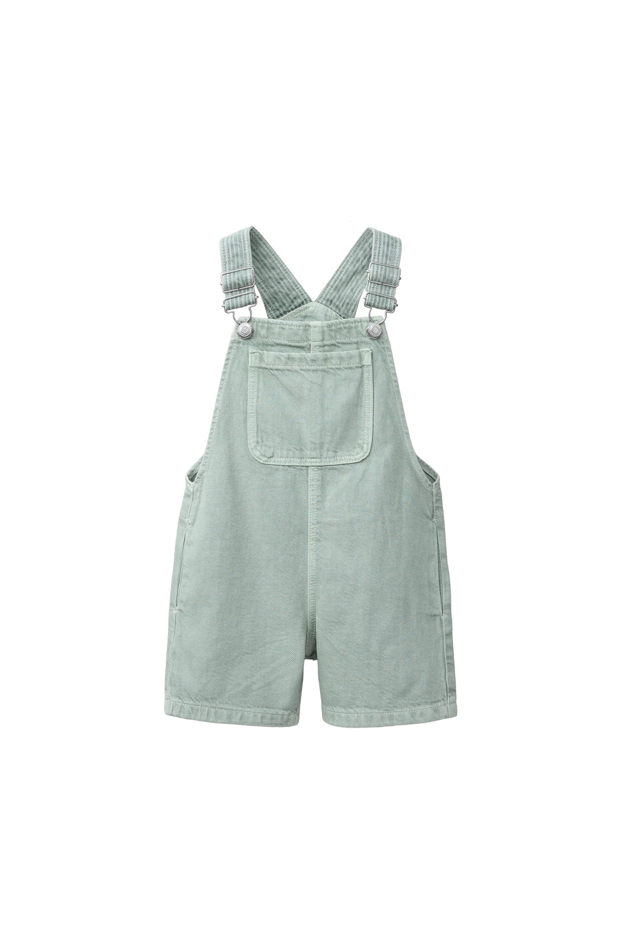 TWILL POCKET SHORTS OVERALLS